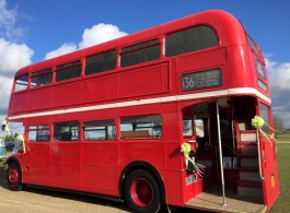 London Bus for weddings in Great Yarmouth